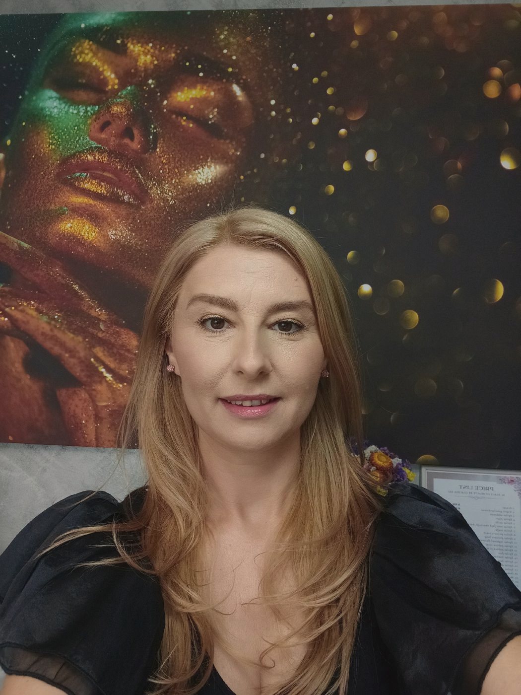 Claudia Andrei în salonul Place of Beauty de pe Strada Ignat